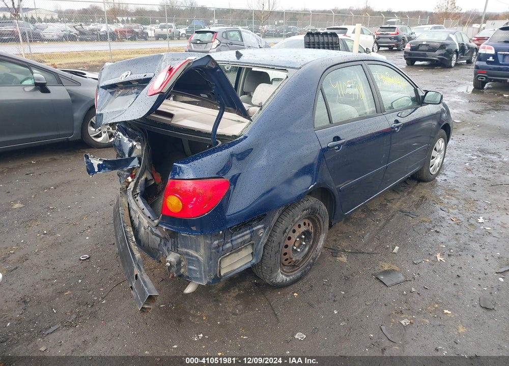 2003 TOYOTA COROLLA LE VIN: 1NXBR38E23Z098960
