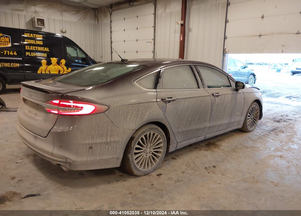 2017 FORD FUSION ENERGI VIN: 3FA6P0SU1HR147273