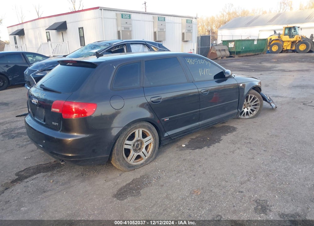 2007 AUDI A3 2.0T VIN: WAUHF78P47A146169