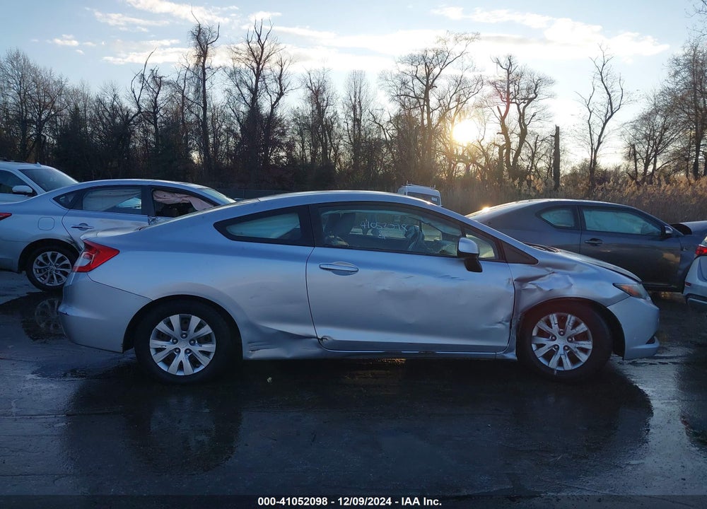 2012 HONDA CIVIC LX VIN: 2HGFG3B59CH515273