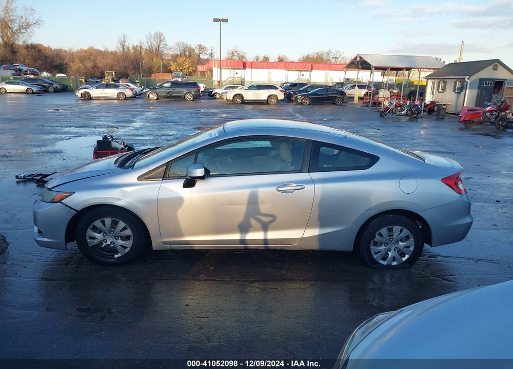 2012 HONDA CIVIC LX VIN: 2HGFG3B59CH515273