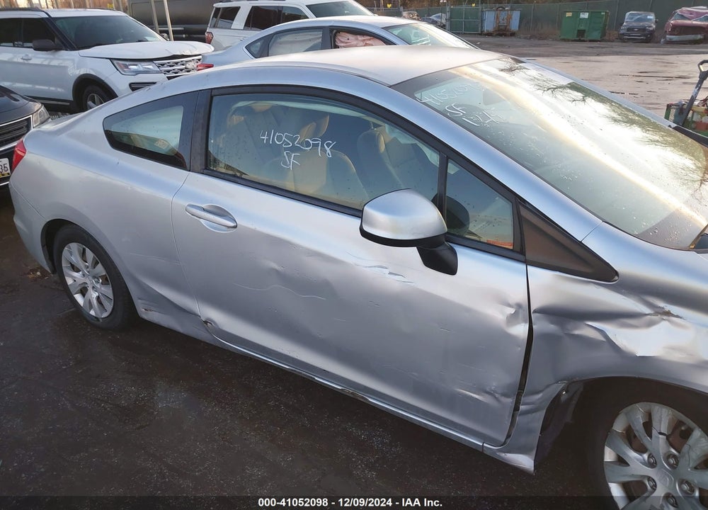2012 HONDA CIVIC LX VIN: 2HGFG3B59CH515273