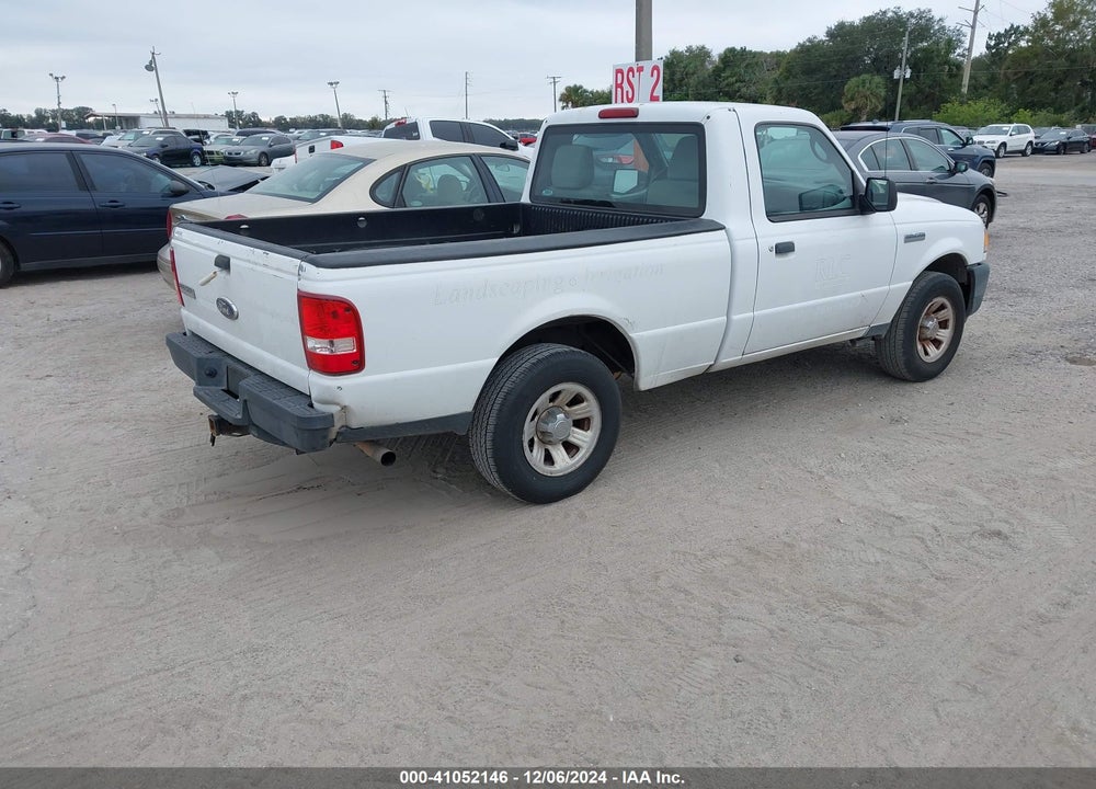 2010 FORD RANGER XL VIN: 1FTKR1AD2APA58688
