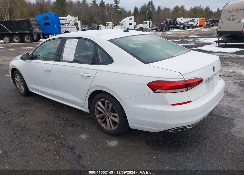 2021 VOLKSWAGEN PASSAT 2.0T S VIN: 1VWAA7A34MC018568