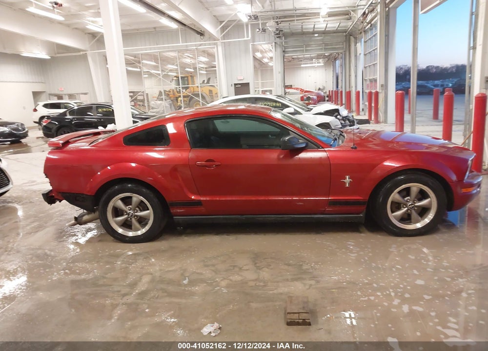 2006 FORD MUSTANG V6 VIN: 1ZVHT80N665157755