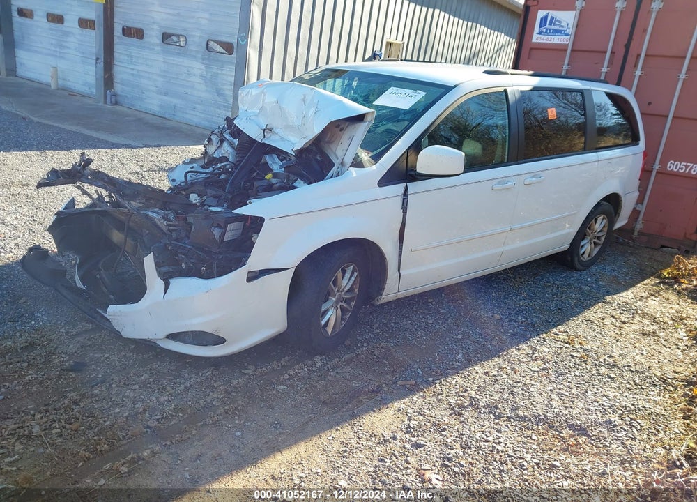 2016 DODGE GRAND CARAVAN SXT VIN: 2C4RDGCG4GR333654