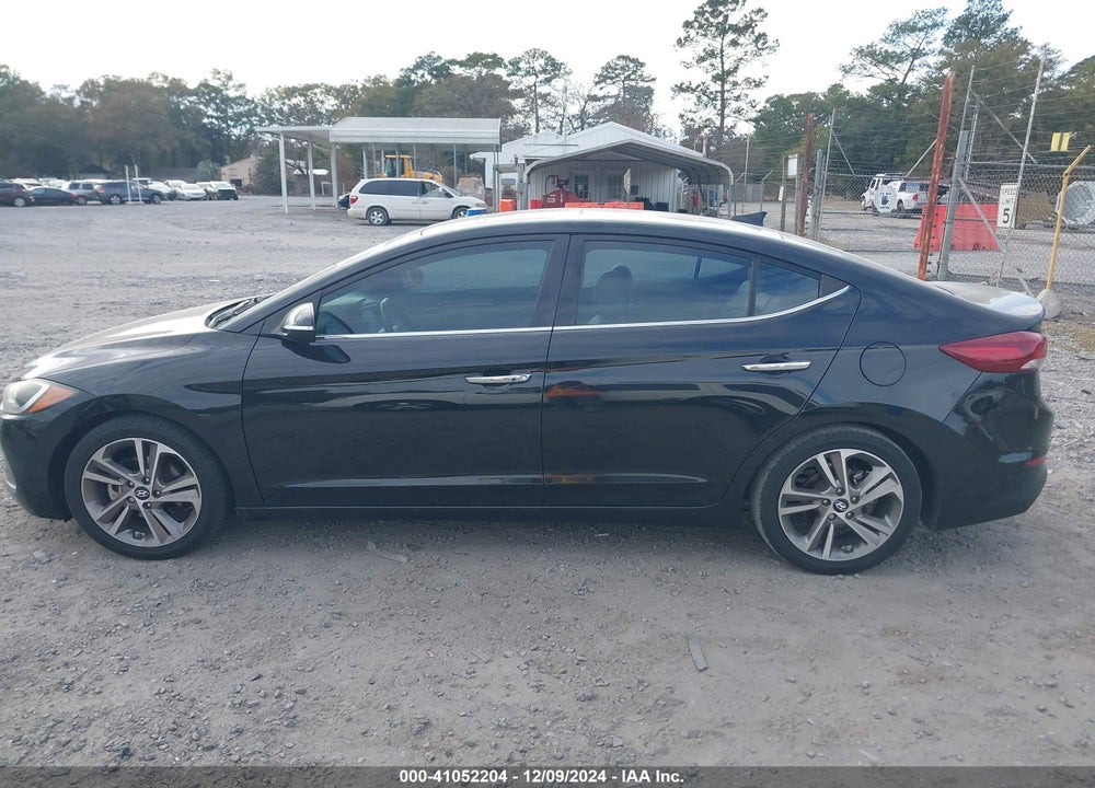 2017 HYUNDAI ELANTRA LIMITED VIN: 5NPD84LF4HH066034