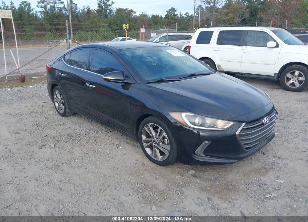 2017 HYUNDAI ELANTRA LIMITED VIN: 5NPD84LF4HH066034