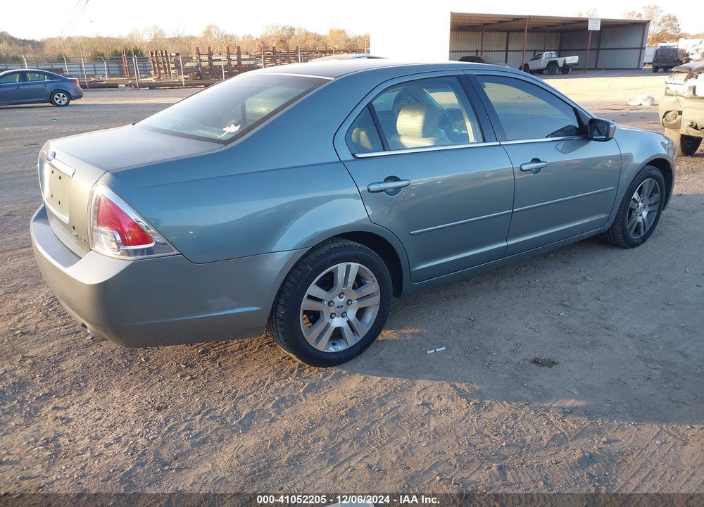 2006 FORD FUSION SEL VIN: 3FAFP08126R119881