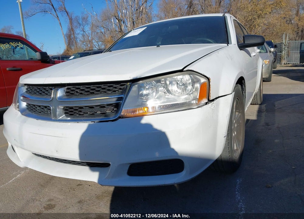 2013 DODGE AVENGER SE VIN: 1C3CDZAB4DN517014
