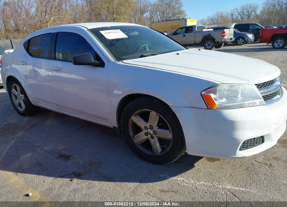 2013 DODGE AVENGER SE VIN: 1C3CDZAB4DN517014