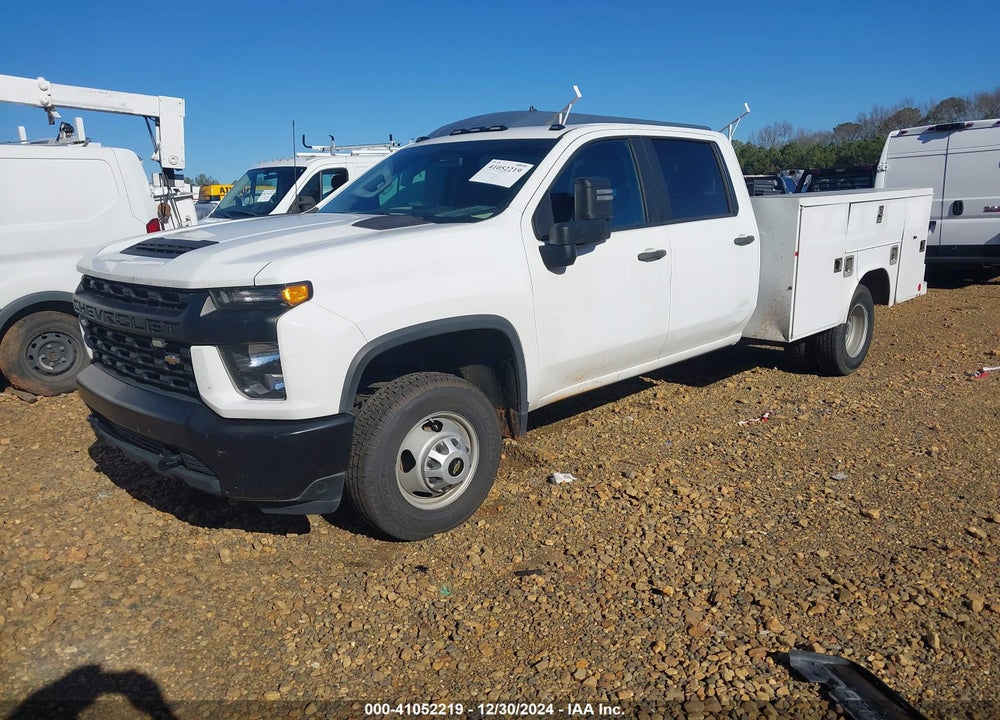 2020 CHEVROLET SILVERADO 3500HD CHASSIS WORK TRUCK VIN: 1GB4WRE76LF326420