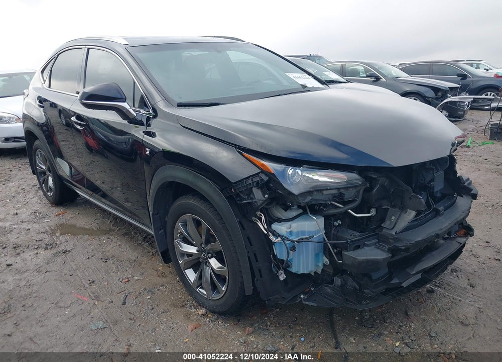 2017 LEXUS NX 200T F SPORT VIN: JTJBARBZ6H2119271