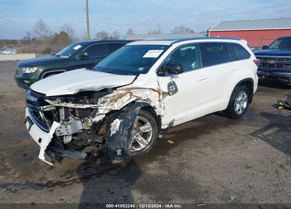 2016 TOYOTA HIGHLANDER LIMITED PLATINUM V6 VIN: 5TDDKRFH8GS298768