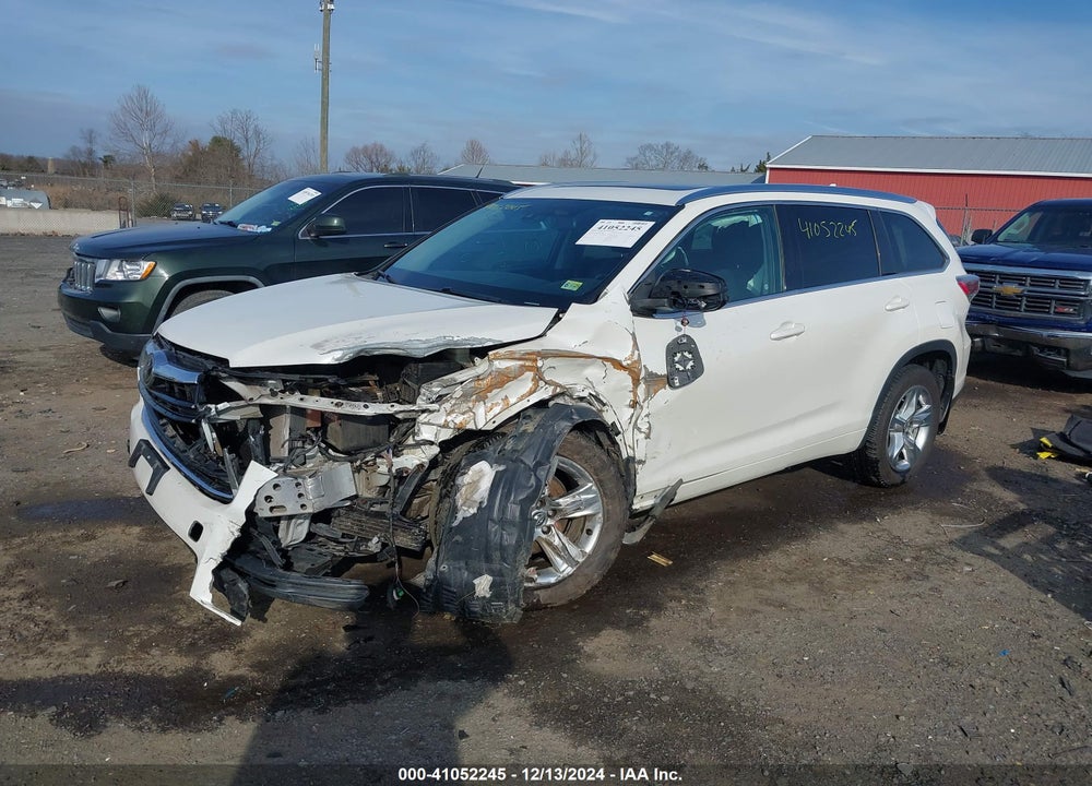 2016 TOYOTA HIGHLANDER LIMITED PLATINUM V6 VIN: 5TDDKRFH8GS298768