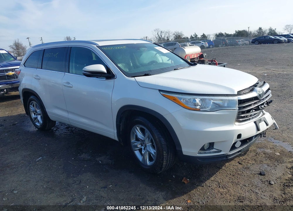 2016 TOYOTA HIGHLANDER LIMITED PLATINUM V6 VIN: 5TDDKRFH8GS298768