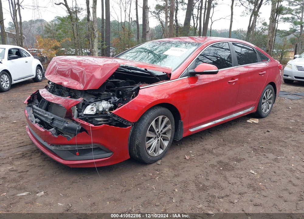 2017 HYUNDAI SONATA SPORT VIN: 5NPE34AF3HH505780