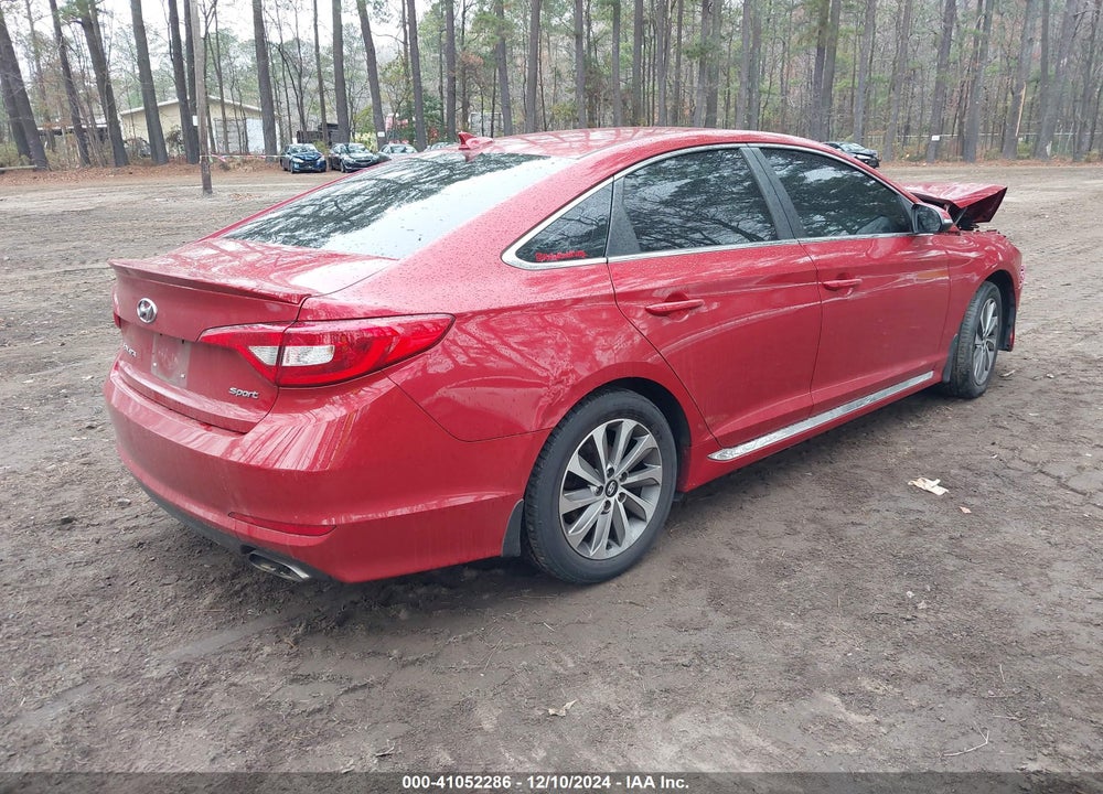 2017 HYUNDAI SONATA SPORT VIN: 5NPE34AF3HH505780