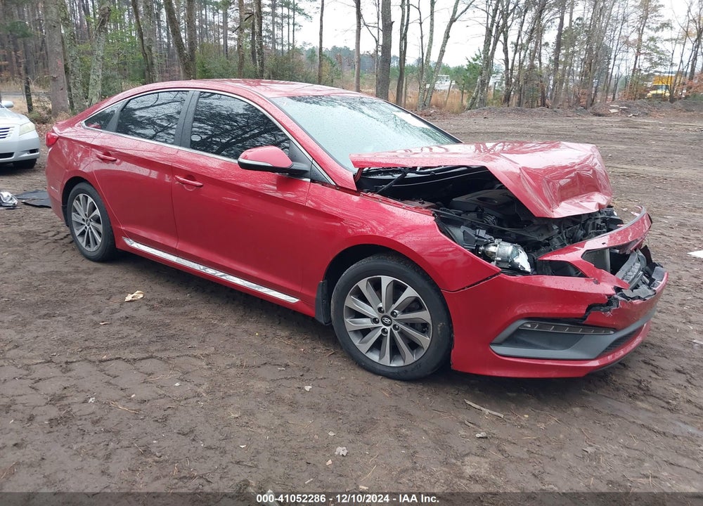 2017 HYUNDAI SONATA SPORT VIN: 5NPE34AF3HH505780