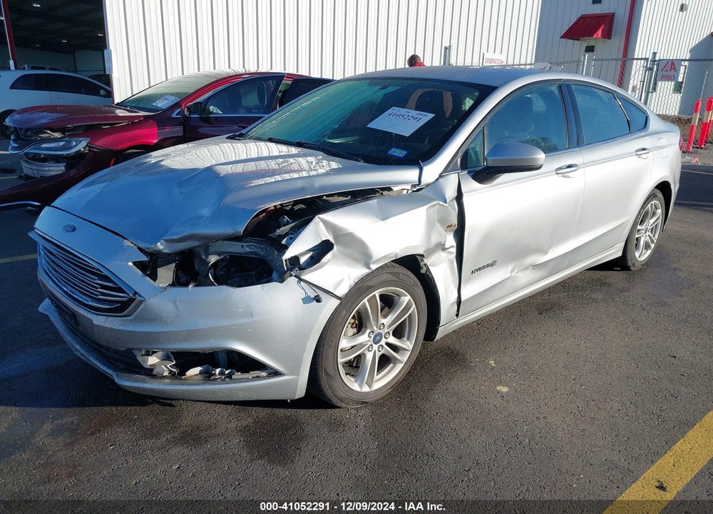 2018 FORD FUSION HYBRID VIN: 3FA6P0LU9JR141399