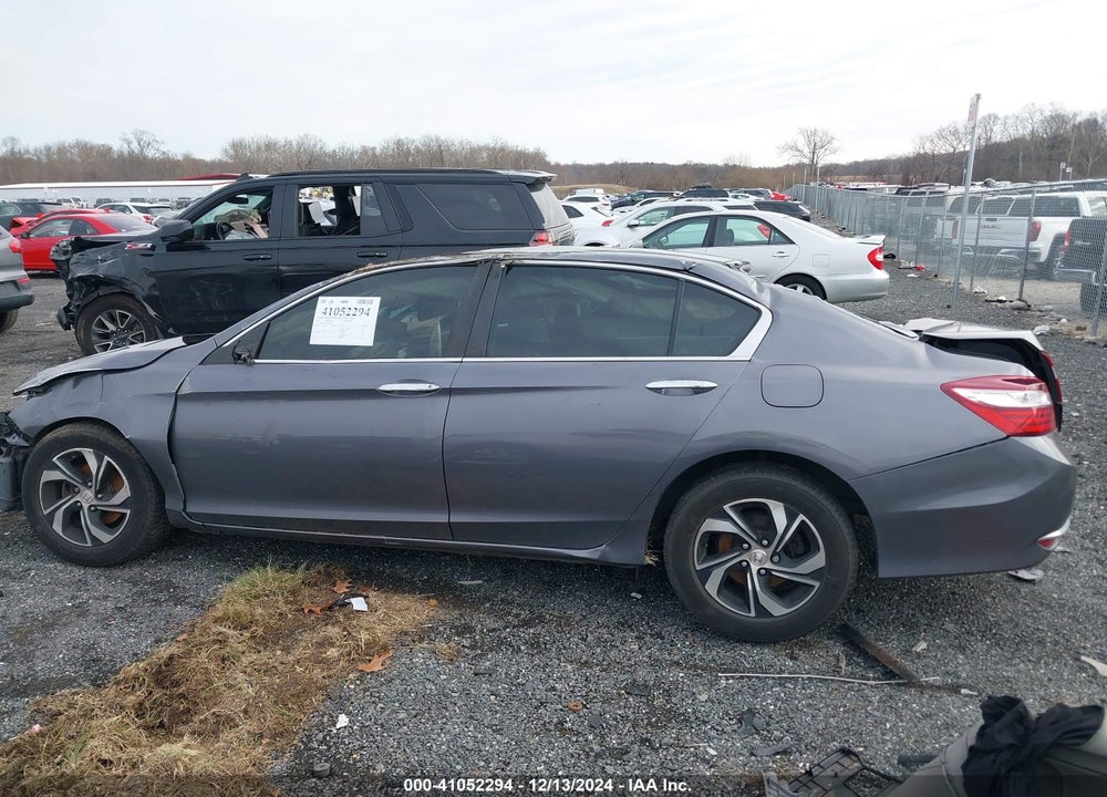 2017 HONDA ACCORD LX VIN: 1HGCR2F36HA001080