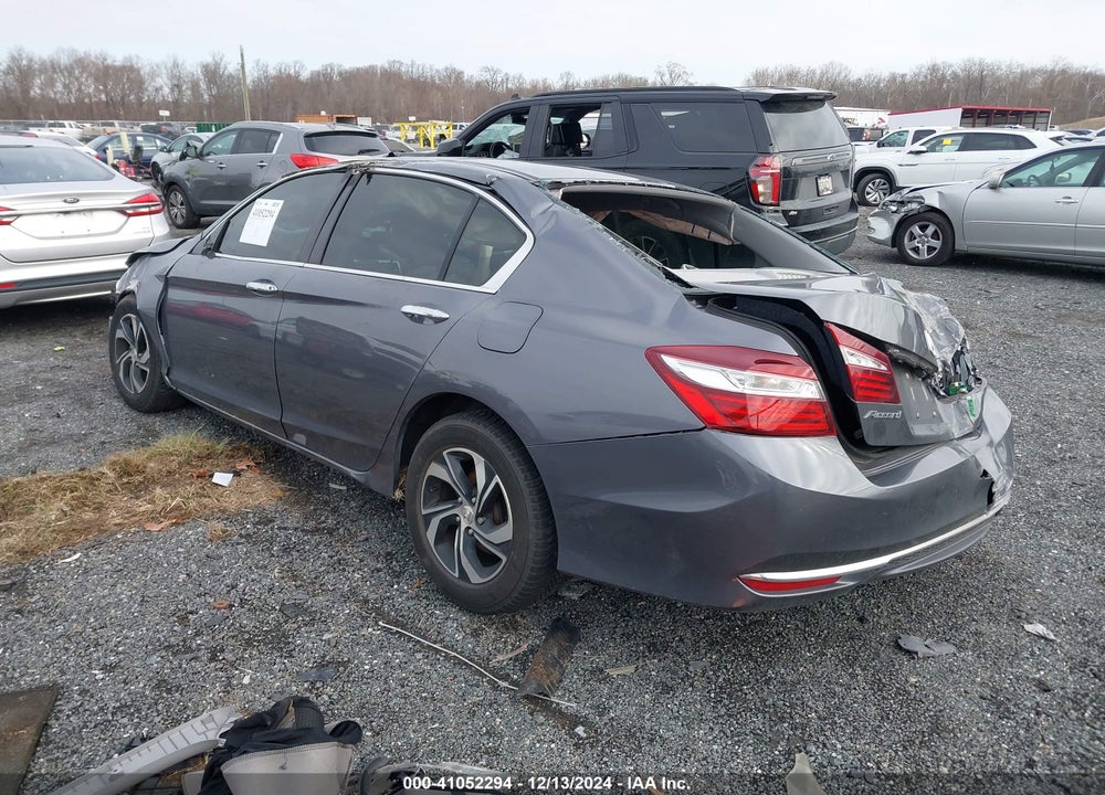 2017 HONDA ACCORD LX VIN: 1HGCR2F36HA001080