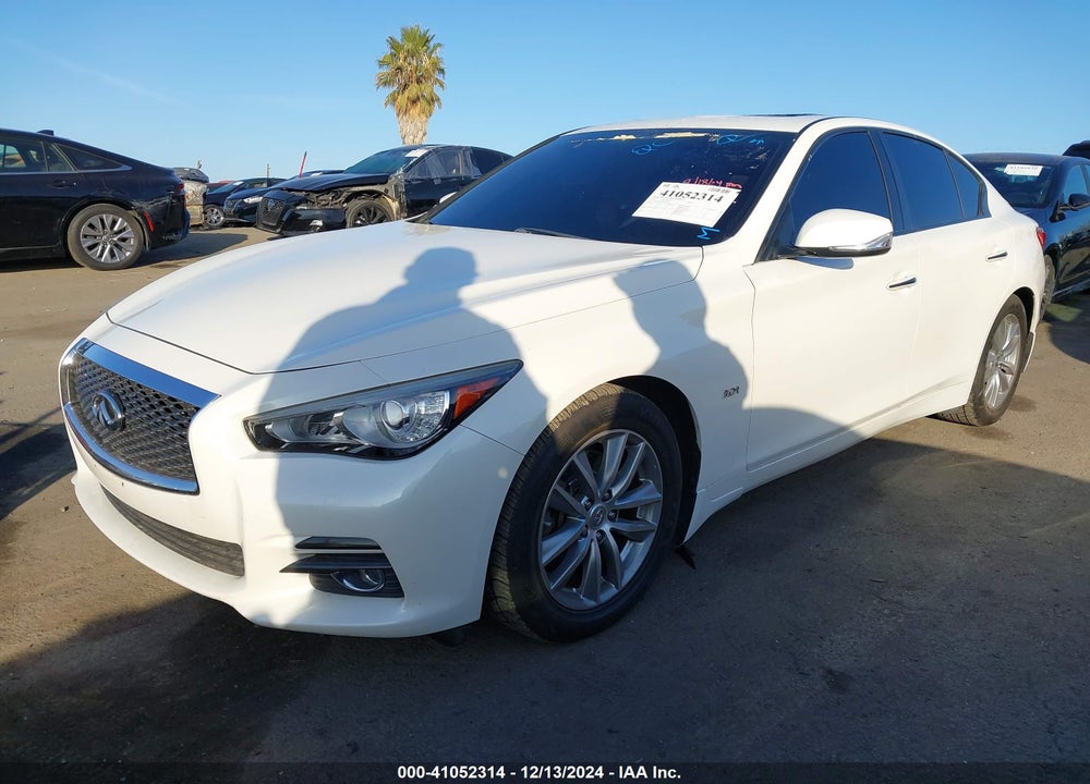 2016 INFINITI Q50 3.0T PREMIUM VIN: JN1EV7AP6GM303205