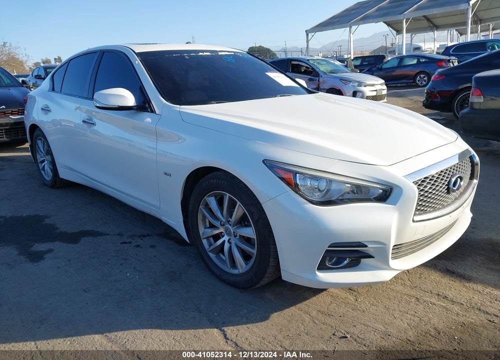 2016 INFINITI Q50 3.0T PREMIUM VIN: JN1EV7AP6GM303205