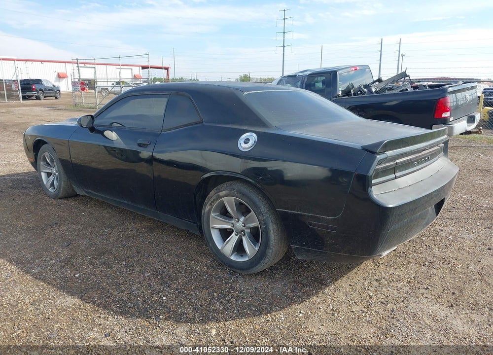 2012 DODGE CHALLENGER SXT VIN: 2C3CDYAG8CH185558