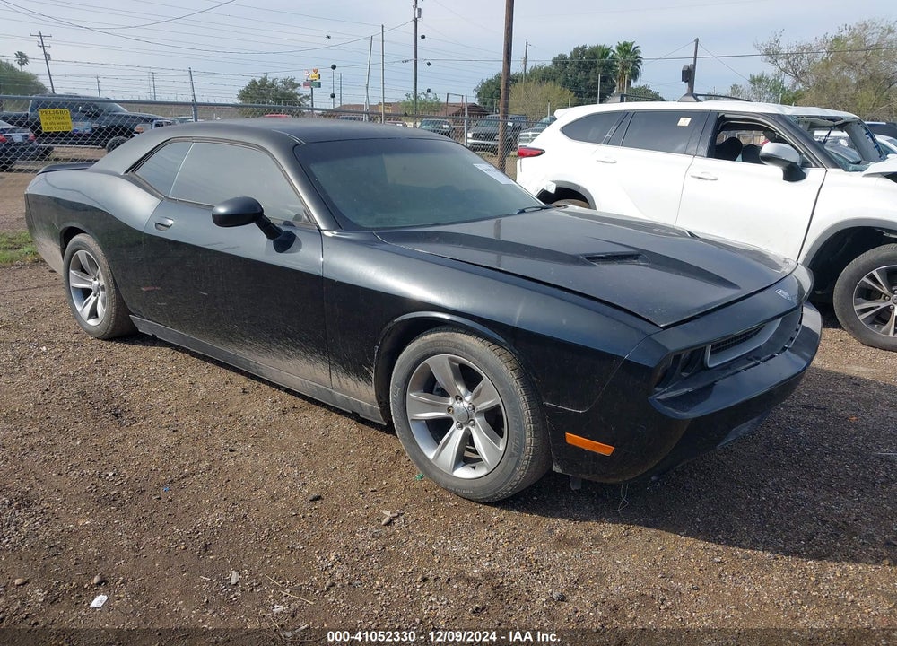 2012 DODGE CHALLENGER SXT VIN: 2C3CDYAG8CH185558