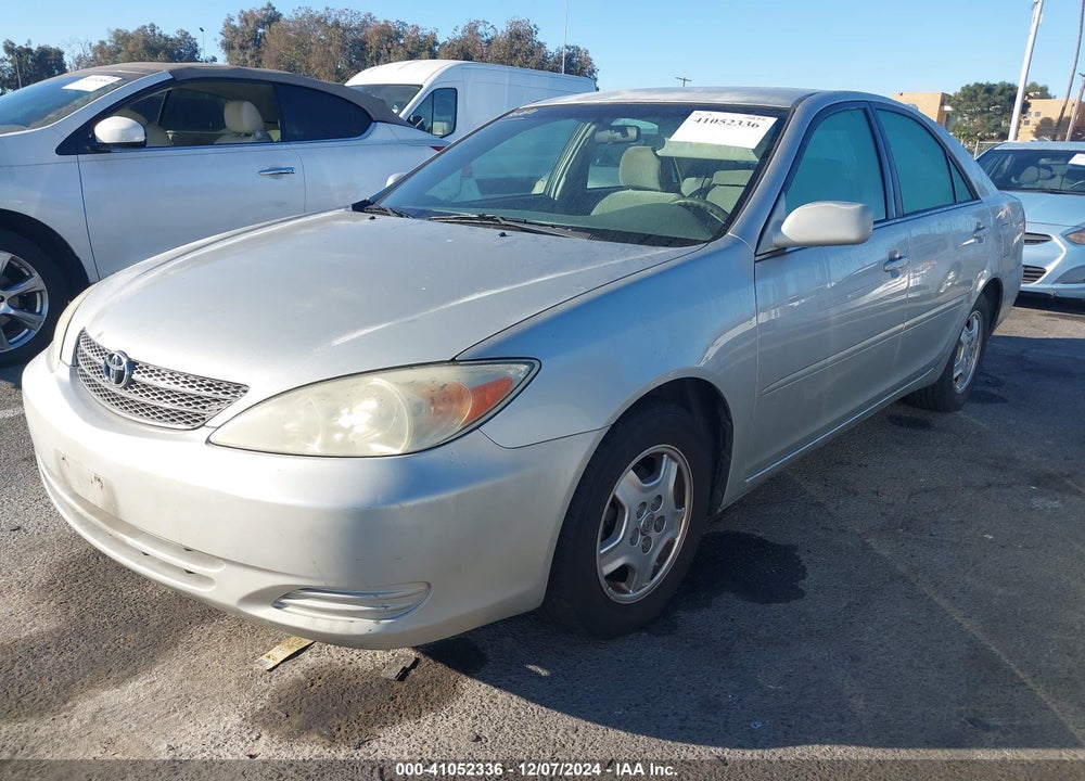 2002 TOYOTA CAMRY LE V6 VIN: 4T1BF30K82U003780