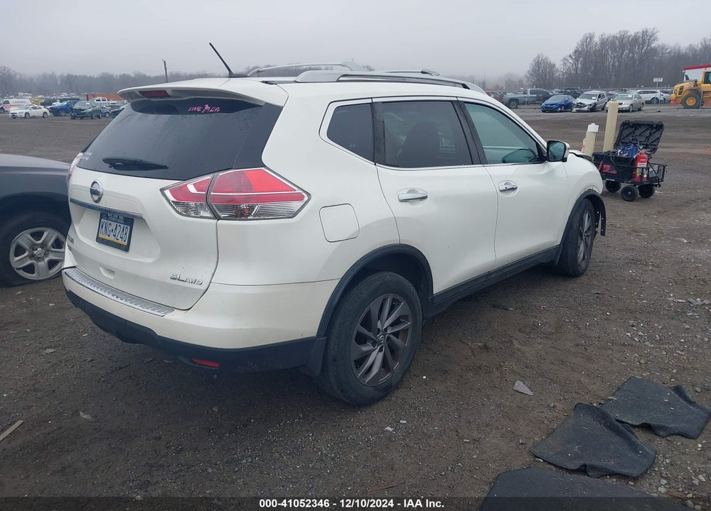 2016 NISSAN ROGUE SL VIN: 5N1AT2MV4GC851767