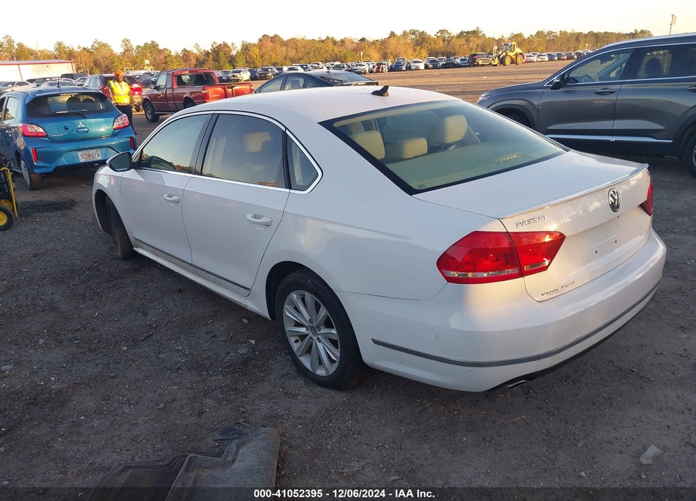 2012 VOLKSWAGEN PASSAT 2.5L SEL VIN: 1VWCH7A38CC069767