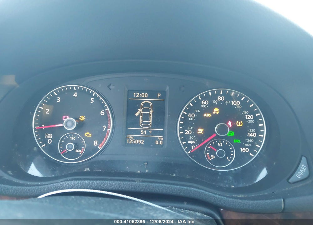 2012 VOLKSWAGEN PASSAT 2.5L SEL VIN: 1VWCH7A38CC069767
