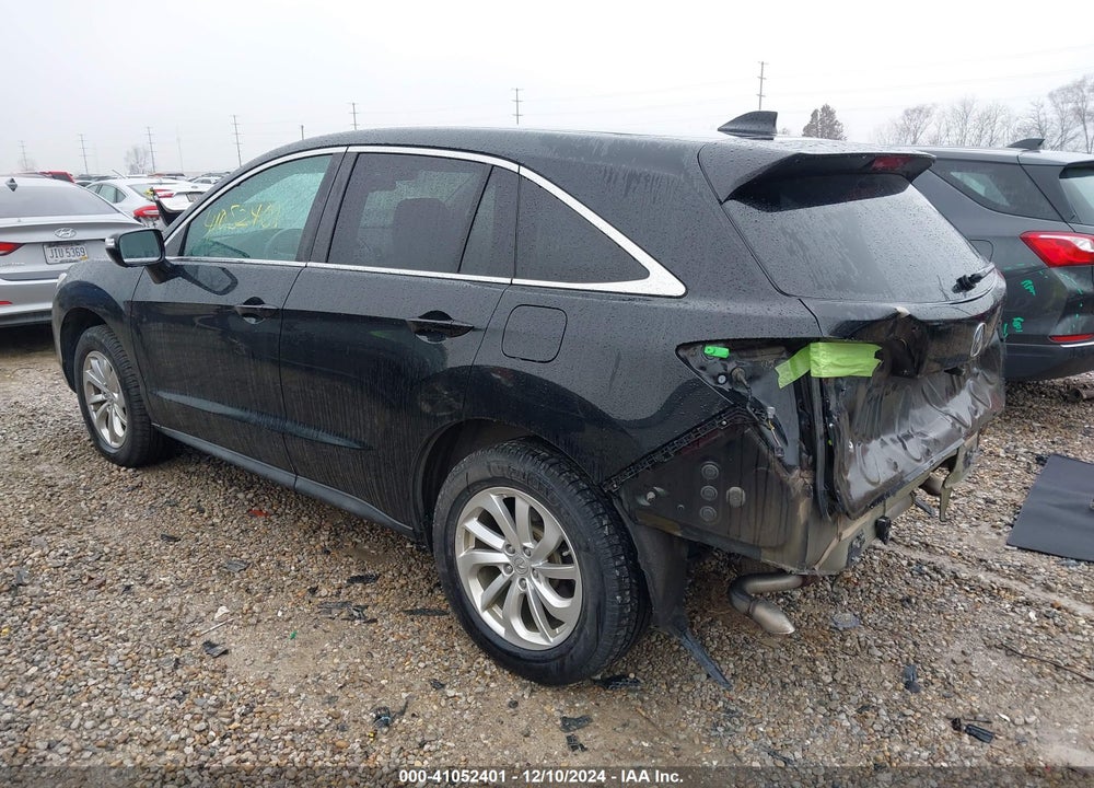 2016 ACURA RDX WATCH PLUS PACKAGE VIN: 5J8TB4H33GL030066