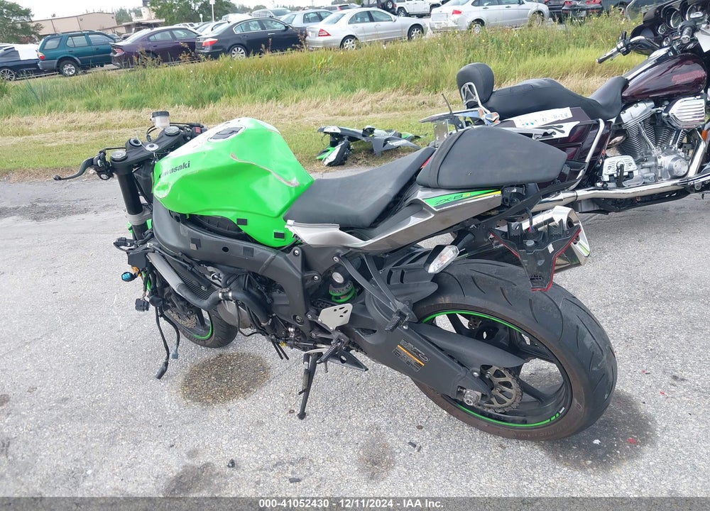 2019 KAWASAKI ZX636 K VIN: JKBZXJG10KA002311