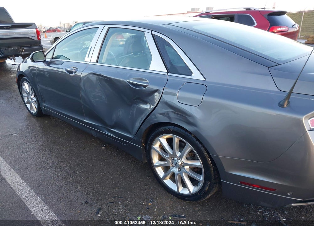 2014 LINCOLN MKZ VIN: 3LN6L2GK0ER816410