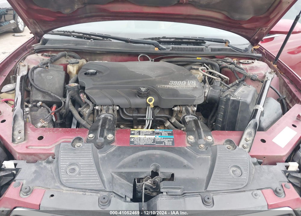 2008 CHEVROLET IMPALA LTZ VIN: 2G1WU583589221047