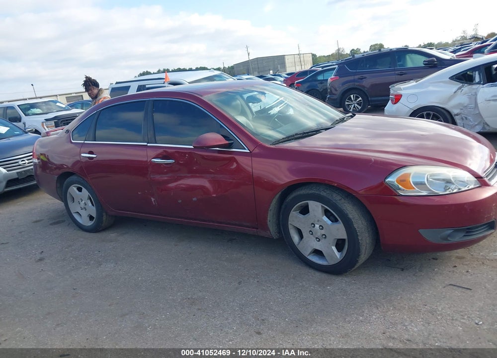2008 CHEVROLET IMPALA LTZ VIN: 2G1WU583589221047