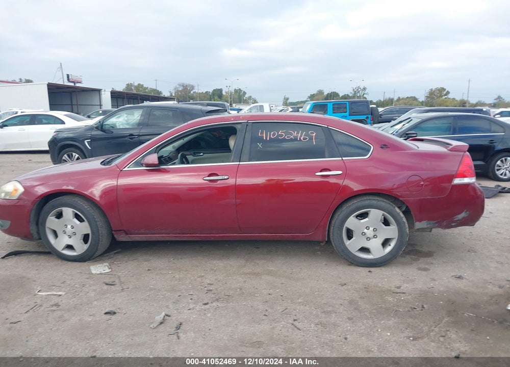 2008 CHEVROLET IMPALA LTZ VIN: 2G1WU583589221047