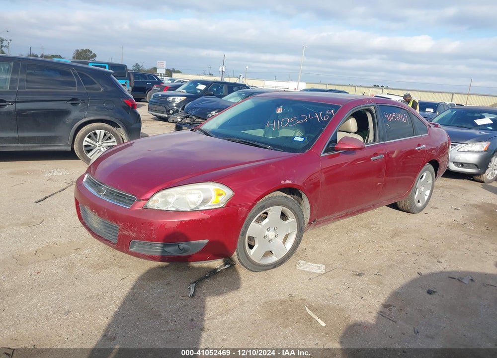 2008 CHEVROLET IMPALA LTZ VIN: 2G1WU583589221047