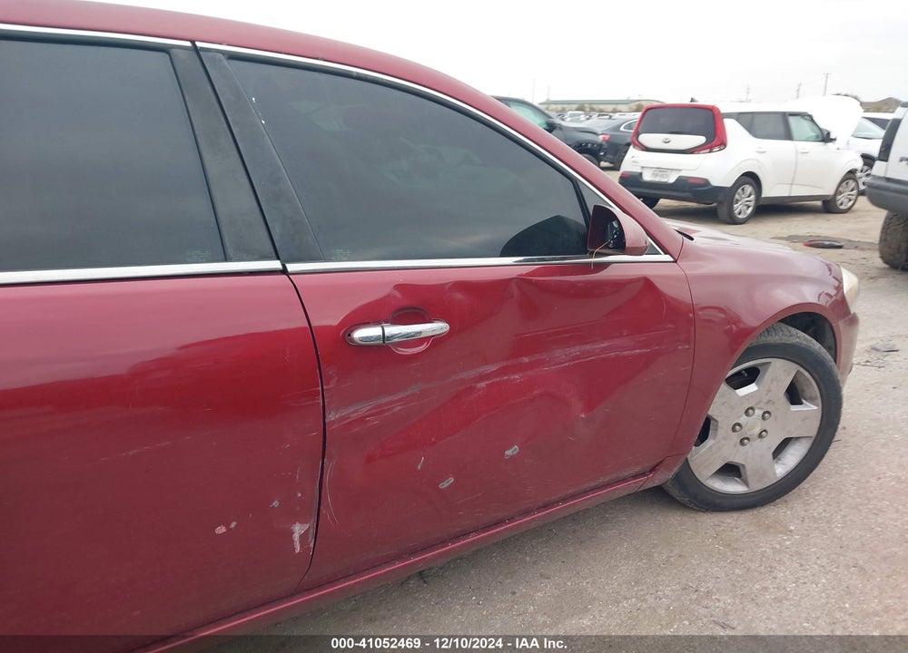 2008 CHEVROLET IMPALA LTZ VIN: 2G1WU583589221047
