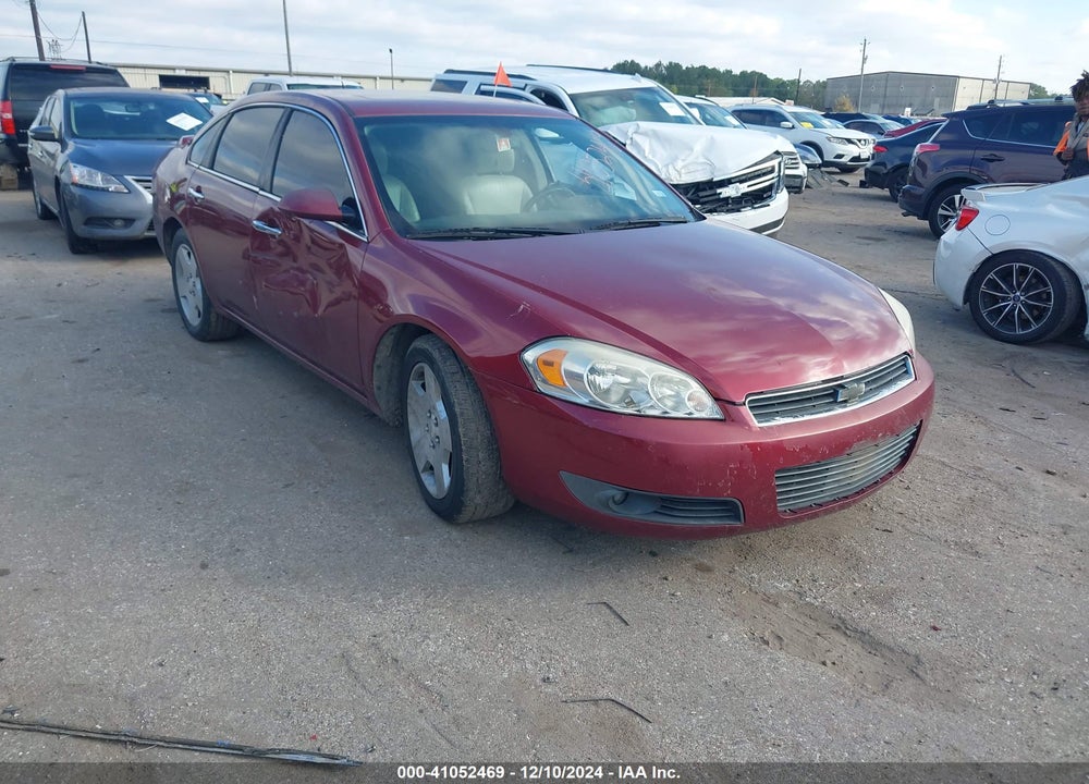 2008 CHEVROLET IMPALA LTZ VIN: 2G1WU583589221047