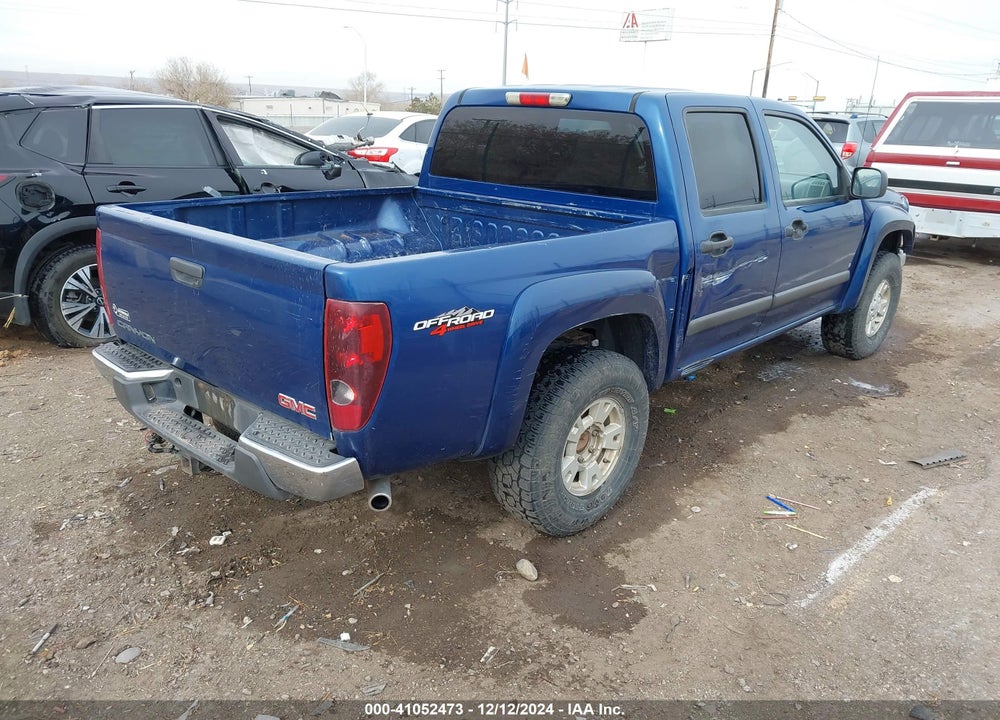 2006 GMC CANYON SLE2 VIN: 1GTDT136968295608