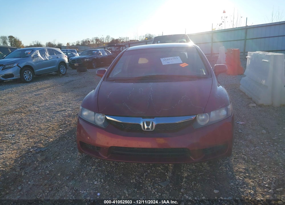2011 HONDA CIVIC LX VIN: 2HGFA1F50BH526855