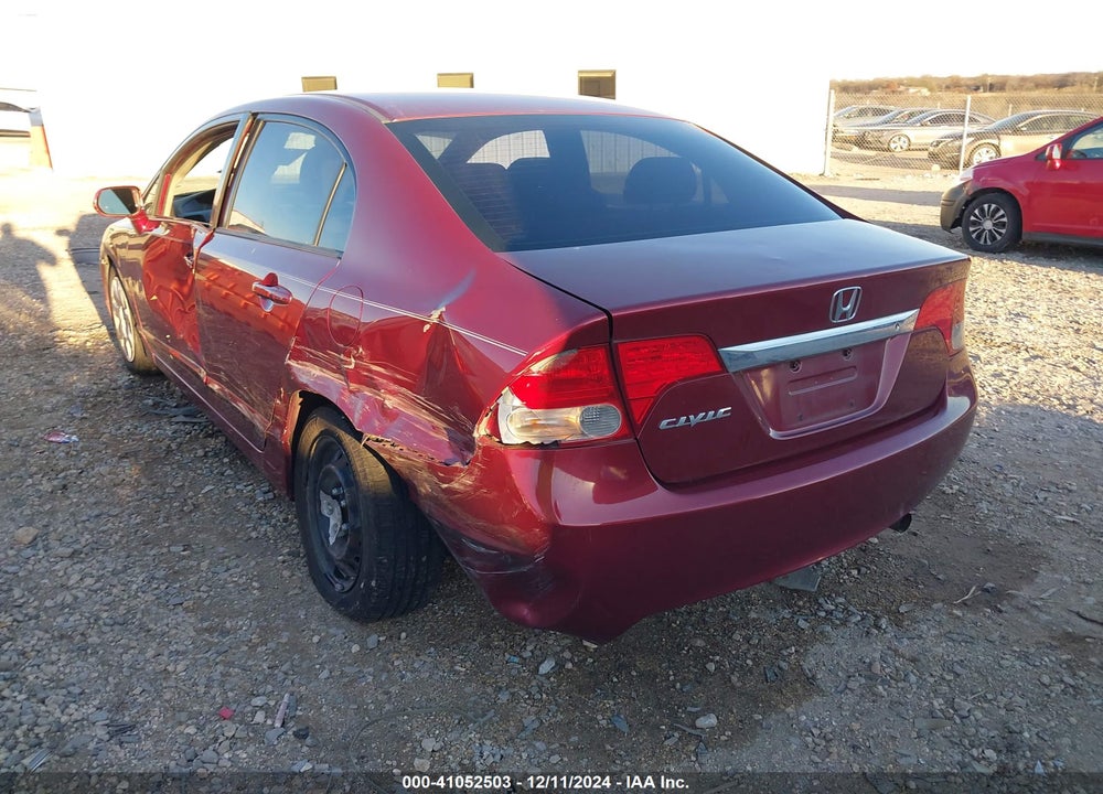 2011 HONDA CIVIC LX VIN: 2HGFA1F50BH526855
