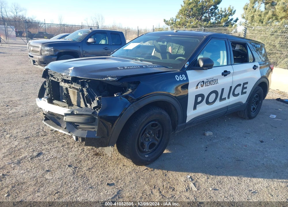 2021 FORD POLICE INTERCEPTOR UTILITY VIN: 1FM5K8AB5MGA87322