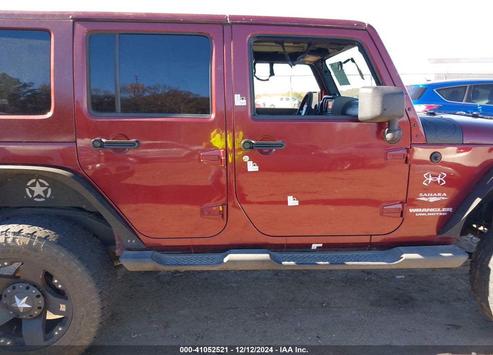 2010 JEEP WRANGLER UNLIMITED SAHARA VIN: 1J4HA5H18AL198993