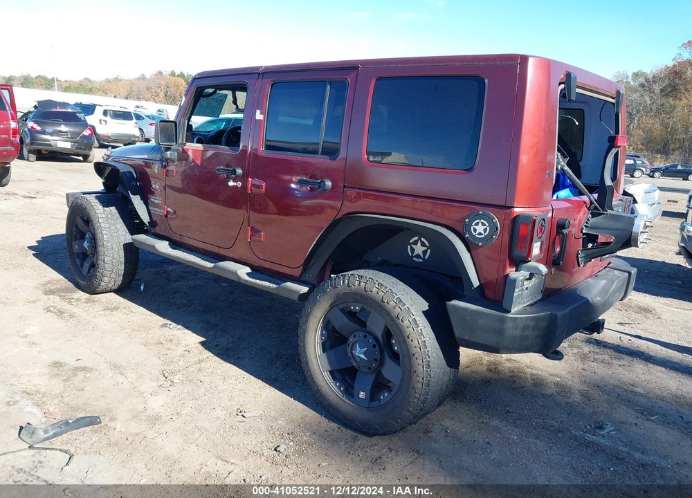 2010 JEEP WRANGLER UNLIMITED SAHARA VIN: 1J4HA5H18AL198993