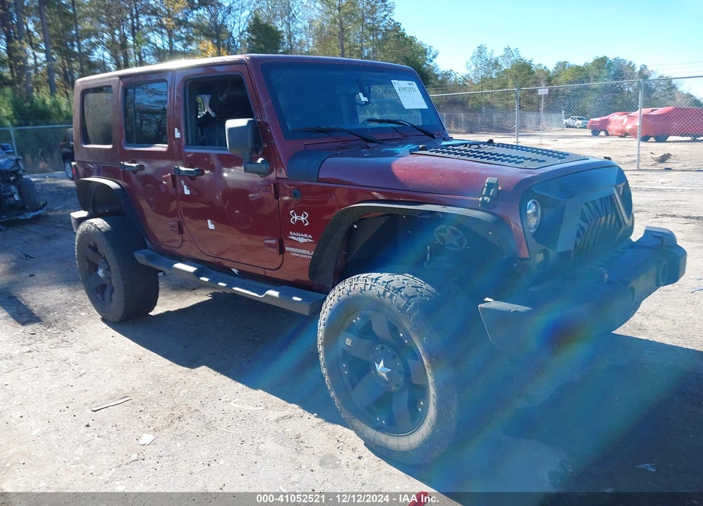 2010 JEEP WRANGLER UNLIMITED SAHARA VIN: 1J4HA5H18AL198993